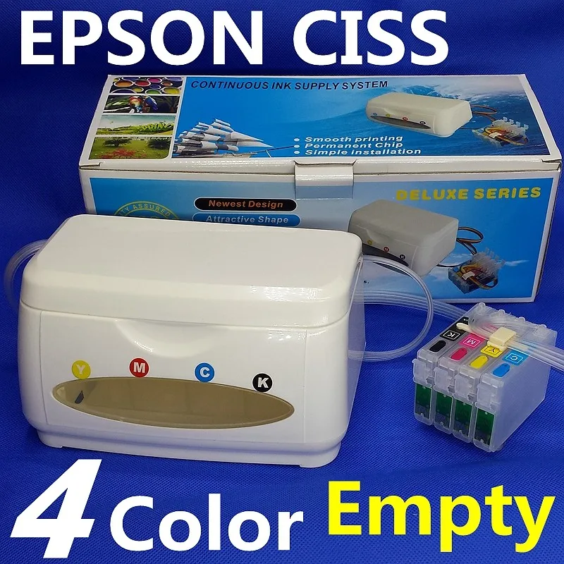 

T1001-T1004 CHIP Printer CISS ink tank Stylus SX600FW/SX510W Continuous Ink Supply System FOR CISS ink tank & bulk ink Printer