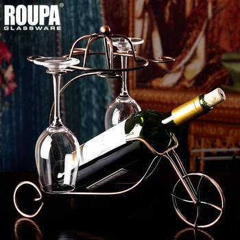 

Bicycle Wine Cup Holder Wine Rack Umiwe Red Wine Bottle Glasses Holder Hanging Upside Down Cup Goblets Display Rack Stand