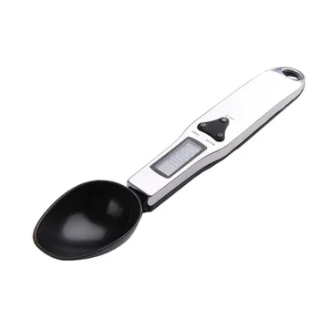 

Digital Measuring Spoons 500g/0.1g Electronic Spoon Weight Volumn Food LCD Display Scale [4]
