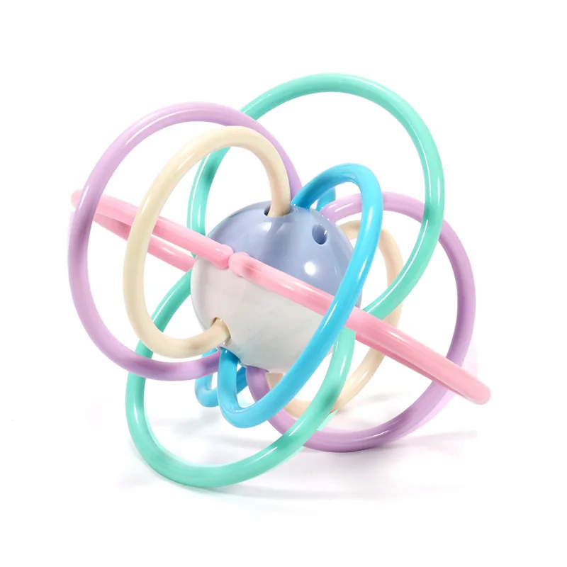 

Baby Silicone Teething Toy Hand Pinch Soft Rubber Perception Manhattan Ball Teethers Baby & Toddler Toys