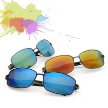 Gafas de Sol de Los Hombres del verano de La Vendimia Polaroid UV400 Wayfarer De Conducción: Hombre Aleación De Metal Gafas Gafas de Sol Masculino gafas de sol Luneta