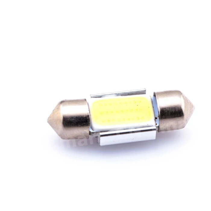 

10pcs 31mm c5w high power 5W COB LED festoon lights canbus no error free for car auto motorcycle lamp