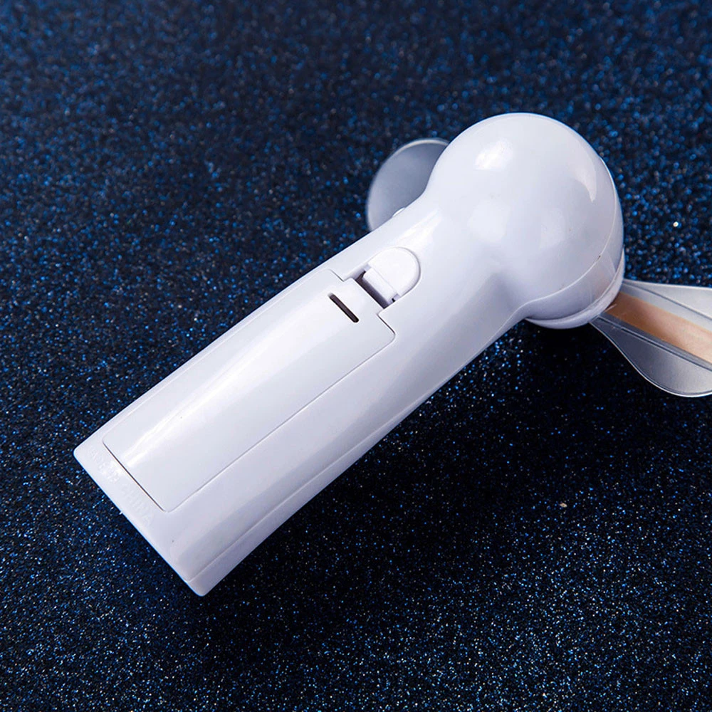 Mini Portable Hand-held Fan LED Gleamy Letters 3 Colors