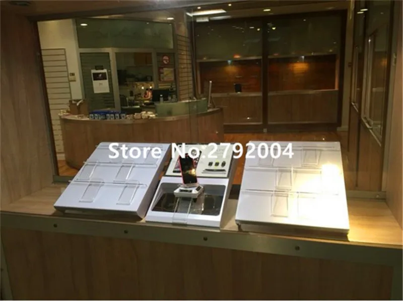 

mobile phone retails shop display counter holder kits