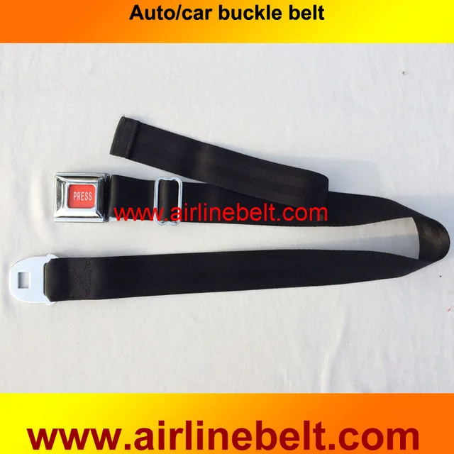 Removable and Interchangeable automobile car safety seat belt buckle