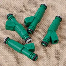 DWCX автомобиль 4 шт./компл. расход топлива Топливная форсунка 42 кг/hr 440cc 0280155968 Подходит для Audi A4 A6 BMW Z8 Ford Focus лотоса Chrysler