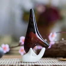 12 отверстий SF, регулируемый окарина ; F тлел окарина играть профессиональное обучение окарина