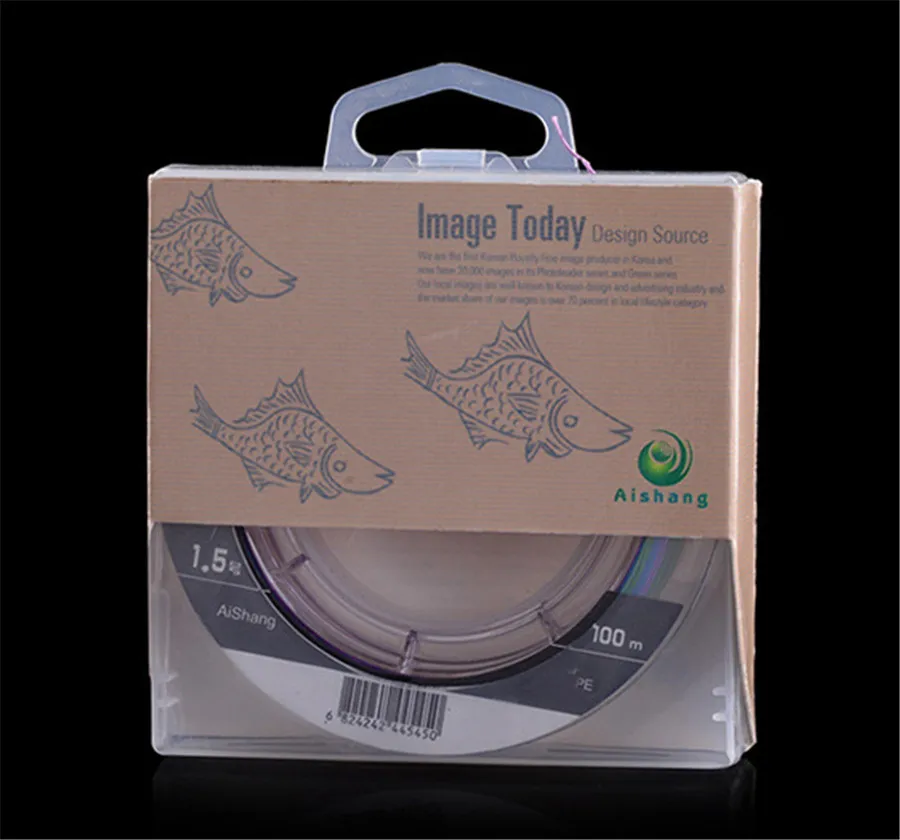 Multicolor 8 Strands Braided Fishing Line 100M Multifilament PE Line For Fishing (6)