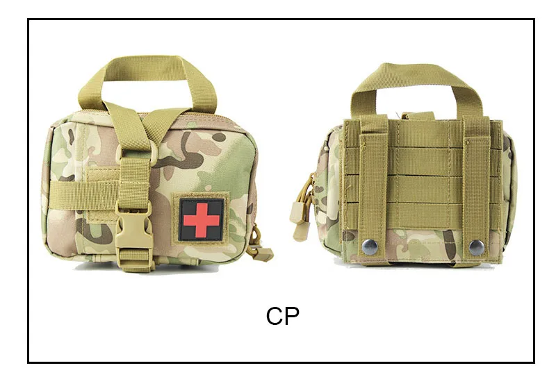 Домашний питомец, походная аптечка, тактическая медицинская сумка, MOLLE, аварийная пустая Военная медицинская сумка, Оксфорд, нейлон, камуфляж