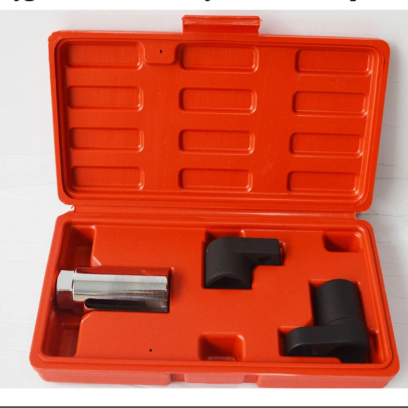 

3pc High Quality Car Oxygen Sensor Socket Wrench 7/8" Tool Oxygen Sensor Removal Tool Oxygen Sensor Sleeve