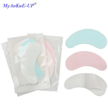 

50pairs/pack New Paper Patches Eyelashes Paper Patches Eye Tips Sticker Wraps Eyelash Lash Eyelash Extension Make Up Tools