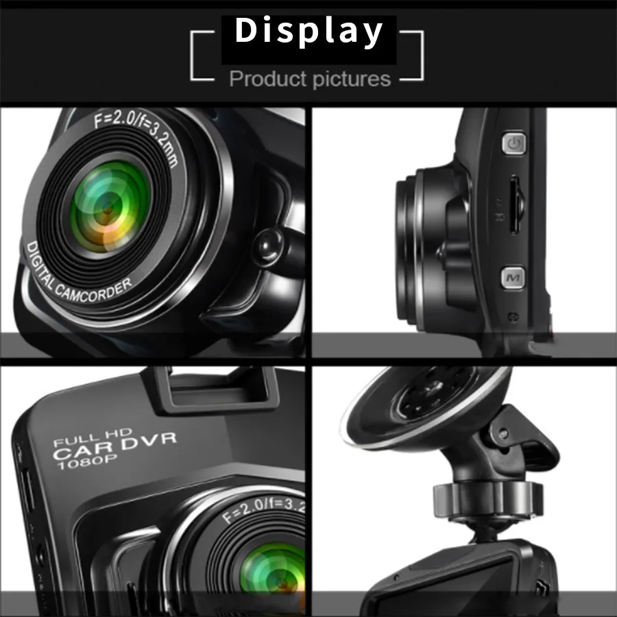 VVVIST Mini Full HD 1080P Dashcam Avtoregistrator Dashcamera Car DVR Dash Camera для автомобиля рекордер видео