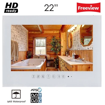 Souria 22' inch Luxury Hotel Waterproof Bathroom Television Home HD Kitchen LED TV Mounting Flat Screen (Black/White) Souria 22' inch Luxury Hotel Waterproof Bathroom Television Home HD Kitchen LED TV Mounting Flat Screen (Black/White)