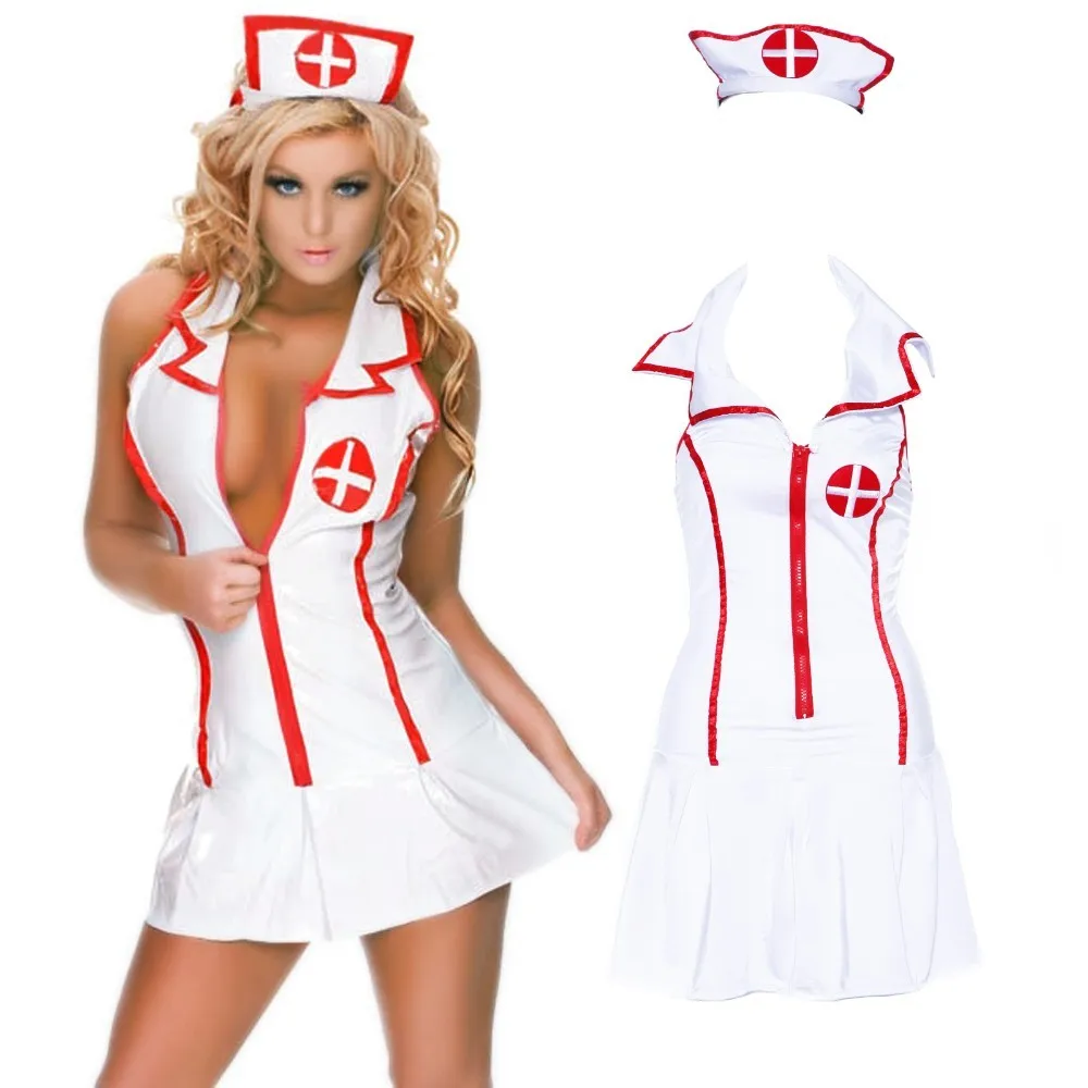 Цена оптовой продажи Пикантные Женщины дамы пикантный костюм медсестры Hen нарядное платье наряд для вечеринки косплэй костюм на Хэллоуин для женщин