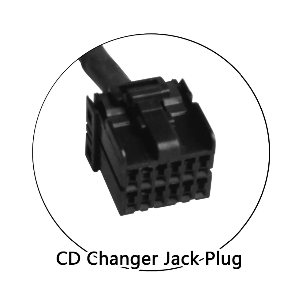 Автомобильный OEM радио SD карта USB AUX 3 5 мм адаптер Mp3 музыкальный интерфейс 12pin для