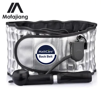 

Health Brace Support Belt Care Physio Decompression Back Relief Waist Lumbar Traction Backache Heat Therapy Pain Massager J3