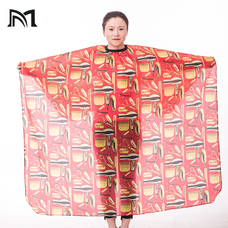Salon Hairdresser Senior Retro Hair Cut Peri Cloth Barbers Aprons Hair Cutting Hairdressing Protective equipment Haircut B15 Salon Hairdresser Senior Retro Hair Cut Peri Cloth Barbers Aprons Hair Cutting Hairdressing Protective equipment Haircut B15