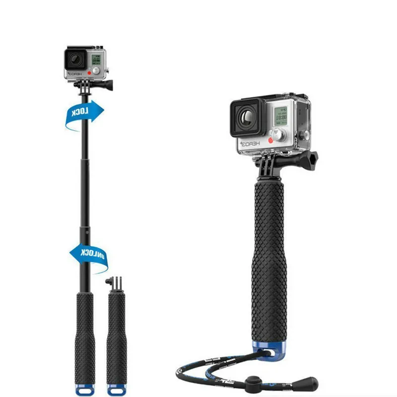 Ulanzi водонепроницаемый монопод Штатив для селфи палка раздвижной Gopro Hero 5 4 3 HERO5