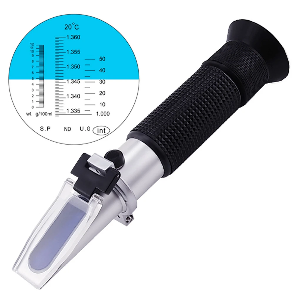 Traditional Clinical Veterinary Triple Scale Refractometer Total Serum
