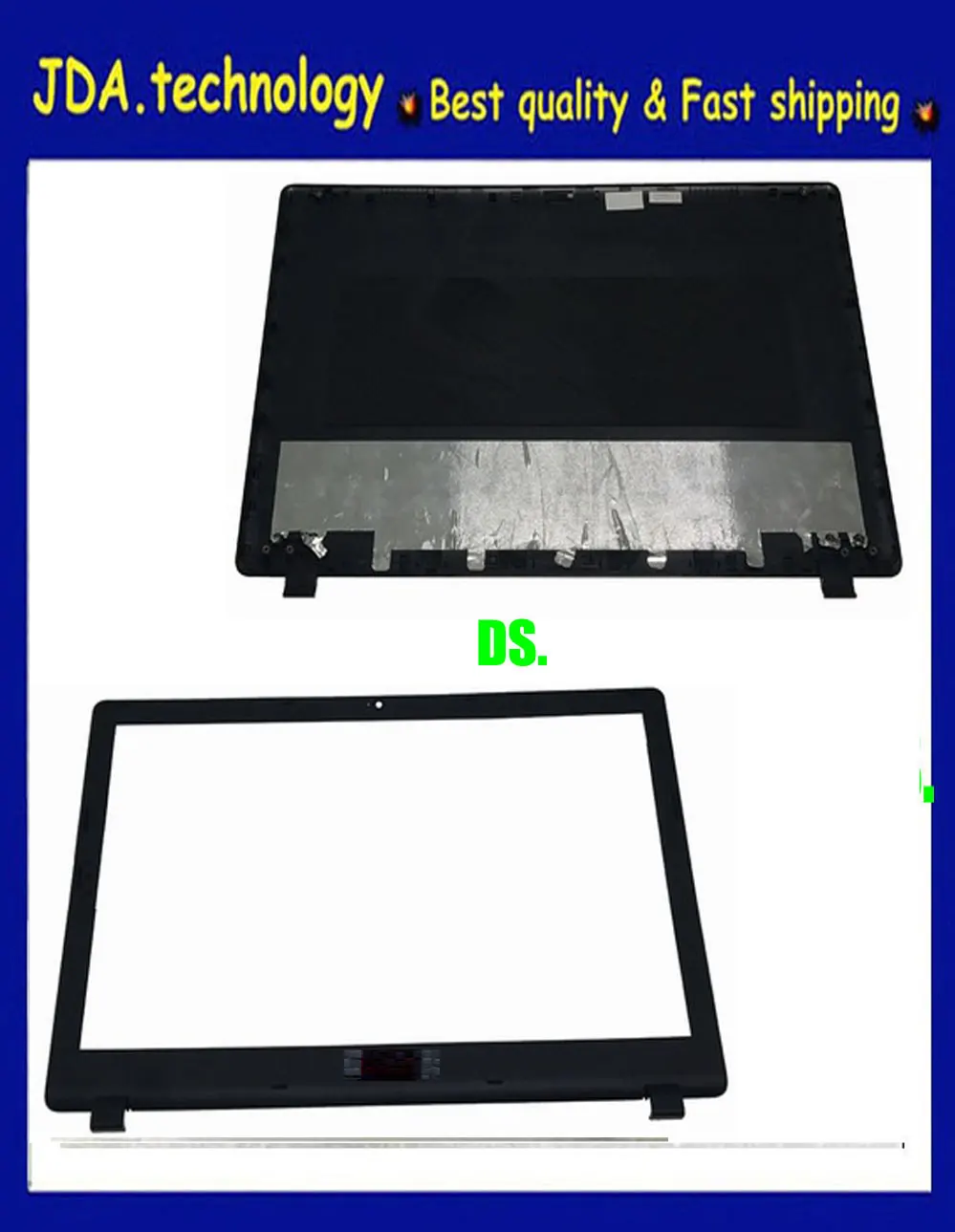 

wellendorff New/orig Cases For ACER Aspire E15 ES1-511 ES1-521 N15C4 LCD back cover AP16G000900 +front bezel 15.6" AP16G000200