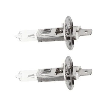 

2 x H1 DC 12V 55W Warm White Halogen Bulbs for Car Driving/Fog Light