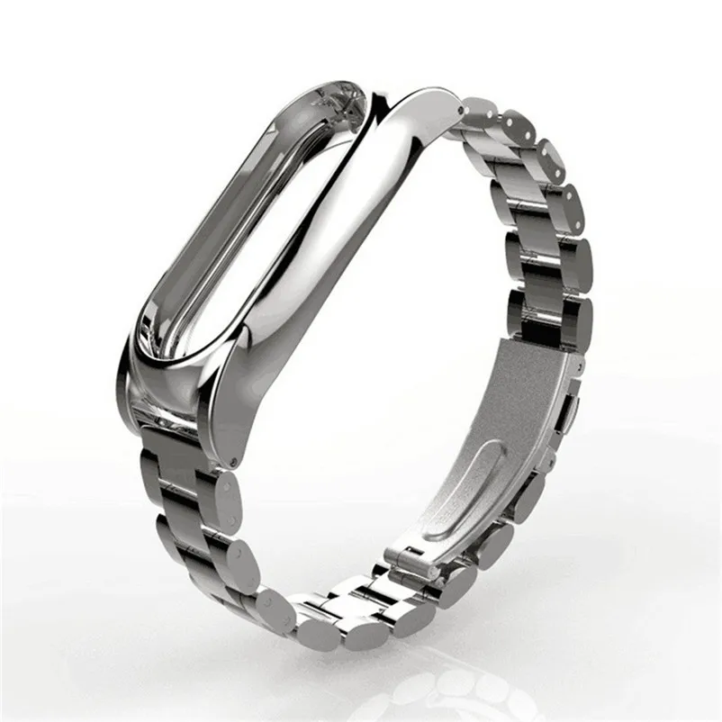 Adjustable Metal Strap For Mi Band 2 Bracelet Luxury Magnet Stainless Steel Watch Band Wrist Strap For Xiaomi Mi Band 2 40NT27 (8)