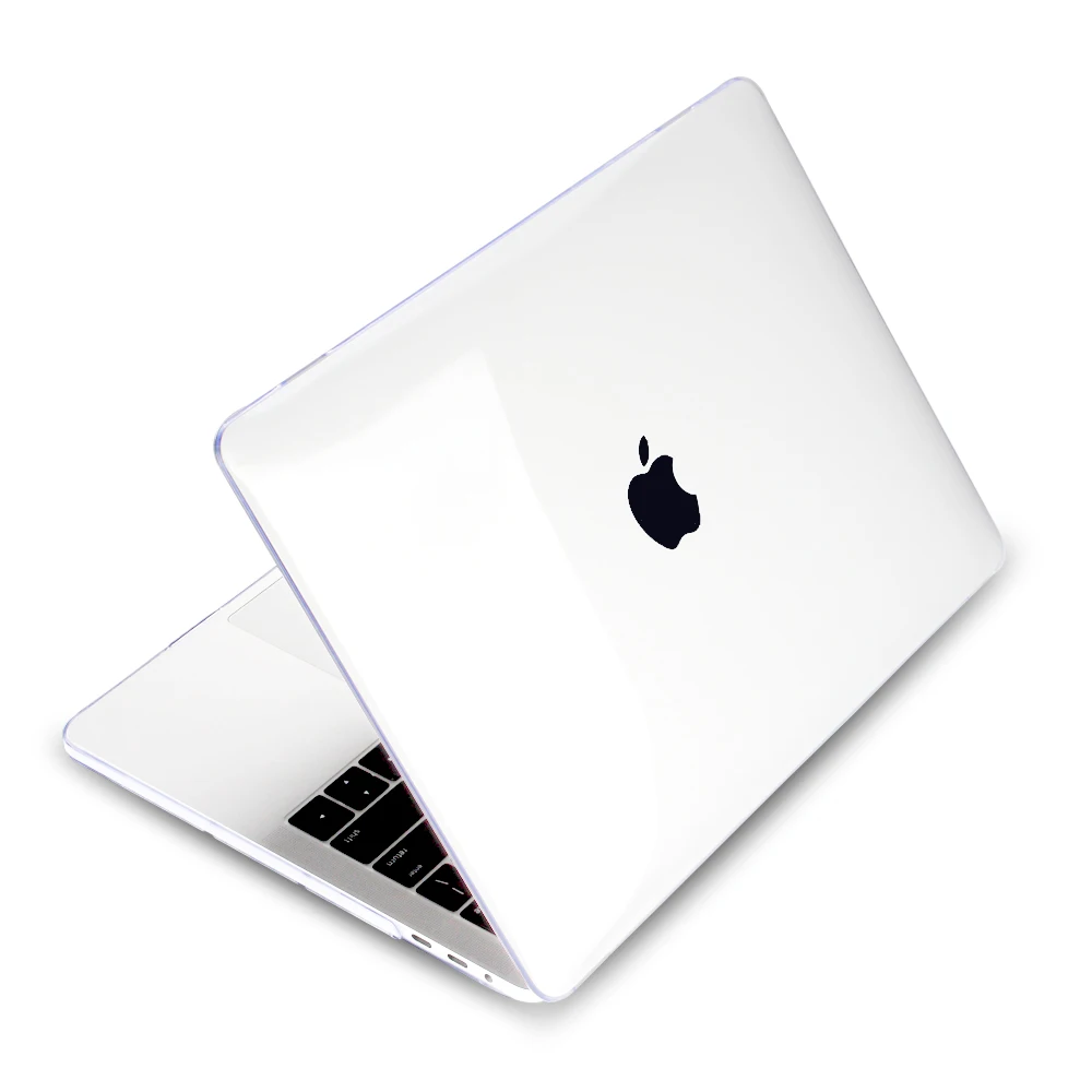 Пластиковый жесткий чехол для Macbook 12 Air Pro retina 11 13 1" для Mac Book New Pro 13,3 15,4" Touch bar A2159 летний узор - Цвет: Clear