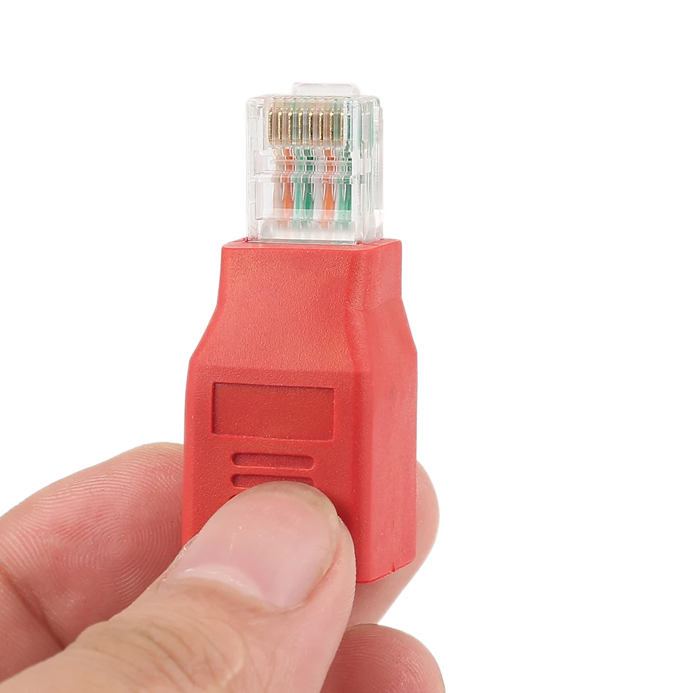 Оптовая продажа подключенный кроссоверный кабель переходник RJ45 M/F штырь гнездо
