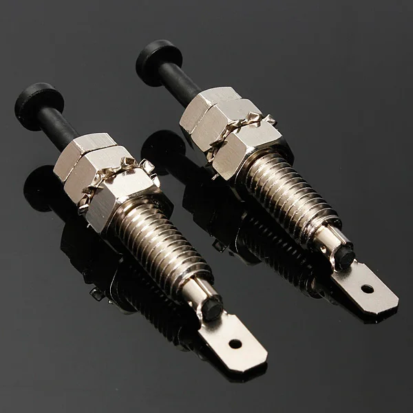 

2x Universal Car Alarm Security Adjustable Auto Truck Hood Door Pin Switch
