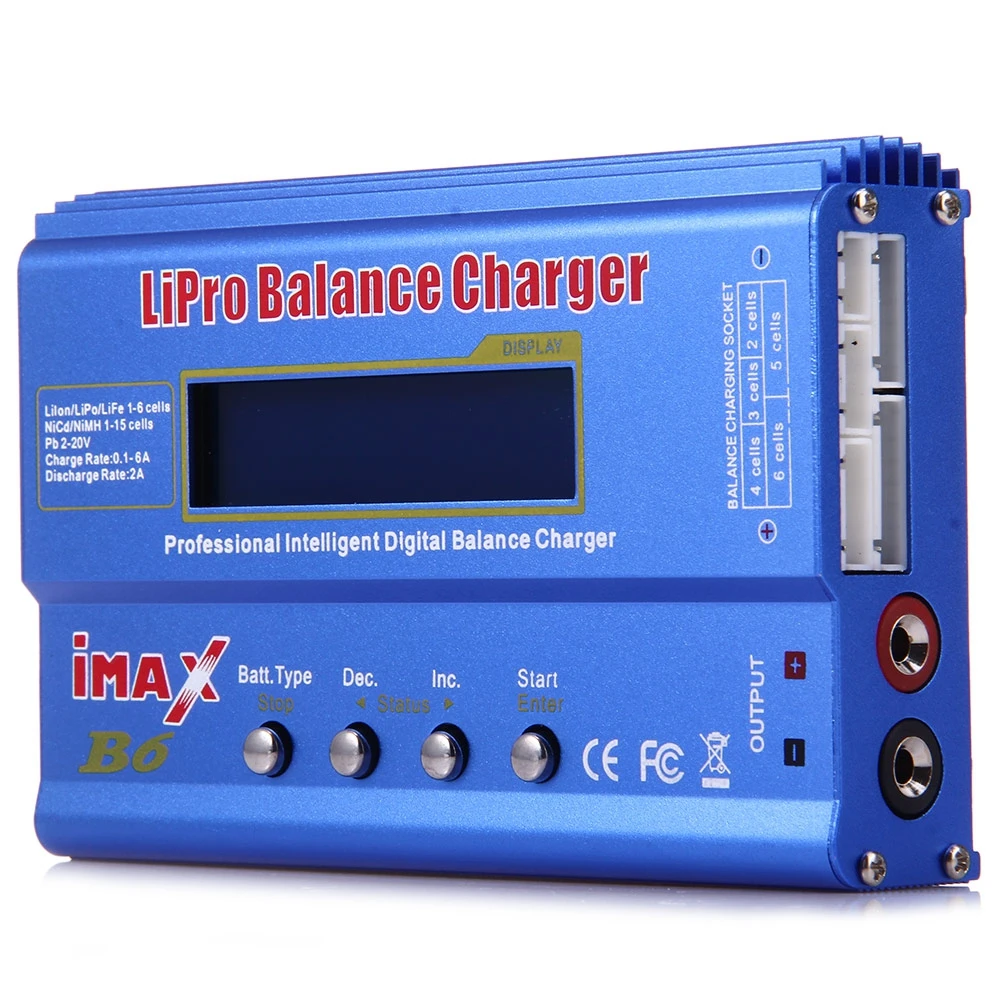 iMAX B6 LCD Screen Digital RC Lipo NiMh Battery Balance Charger