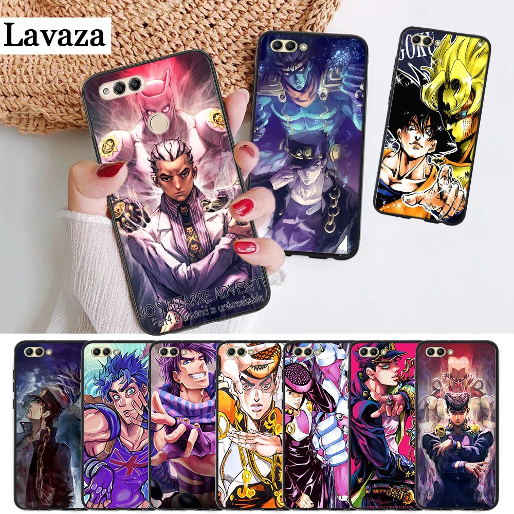 

Lavaza JoJo Bizarre Adventure Popular Custom Silicone Case for Huawei honor 6A 7A Pro 7X 8 Lite 8X 8C 9 Note 10 View 20 9X