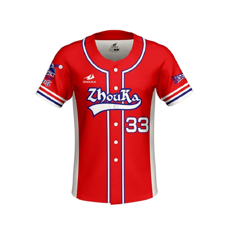 

Hot Custom Baseball Jerseys For Men Training Beisbol Shirt Short Sleeve Camisetas De Beisbol Jersey Baseball