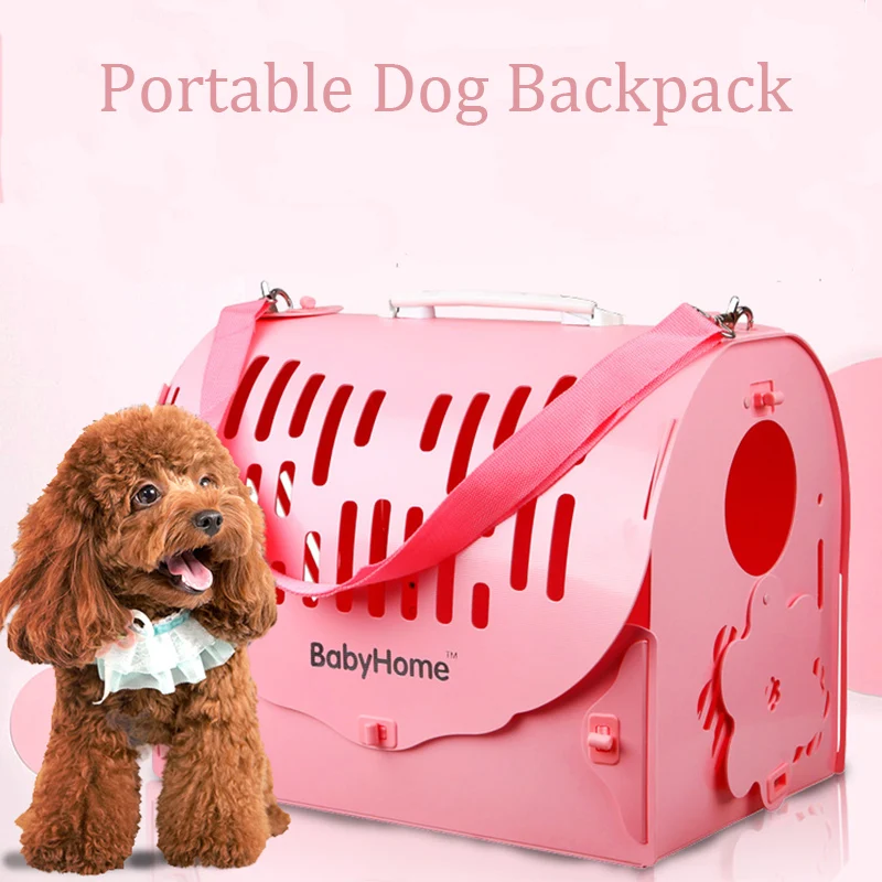 Мягкая ручка портативный рюкзак для собак экологичный фильтр для домашних животных excrement сумка для собак для плюшевого кота с окном для чайника