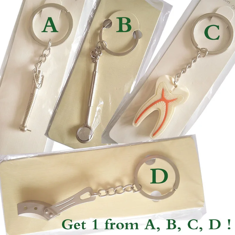 Buy 1 piece Dental Keychain (4 types A, B, C, D