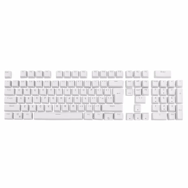 Русская/английская Язычковая крышка ключа PBT проникает в верхнюю часть