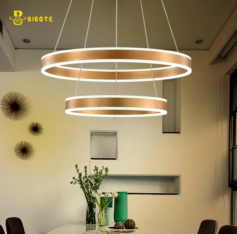 Luxury Modern Chandelier Led Circle Ring Light For Living Luxury Modern Chandelier Led Circle Ring Light For Living Room Acrylic Re Lighting Rose Gold In Chandeliers From Lights