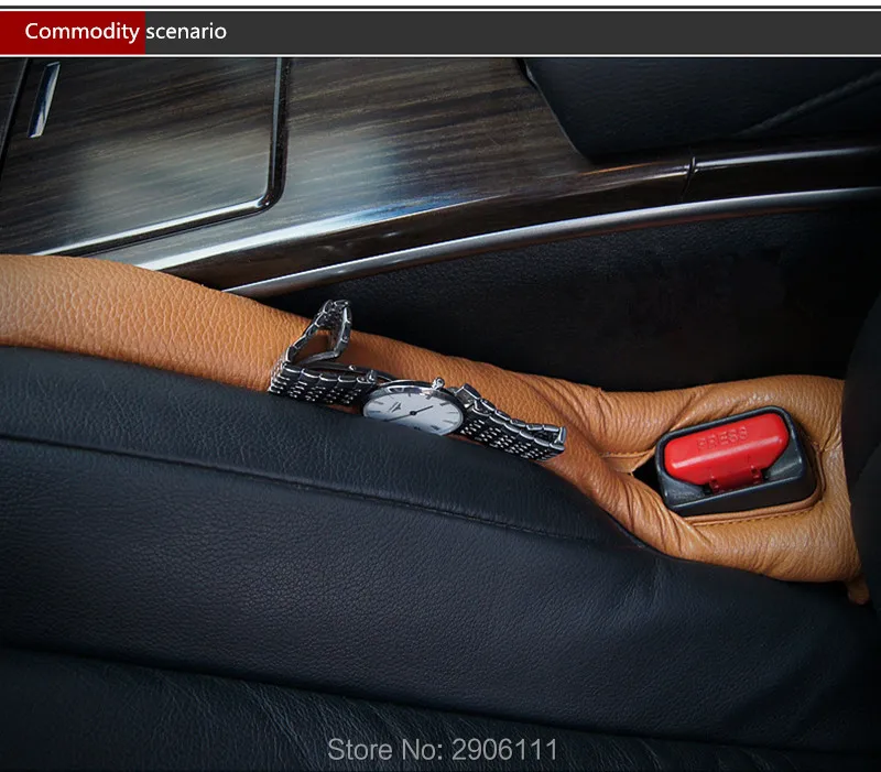 

Car seat gap Car leak proof pad for Land Rover discovery 2 3 4 freelander 1 2 defender automobile modeling stickers car-styling