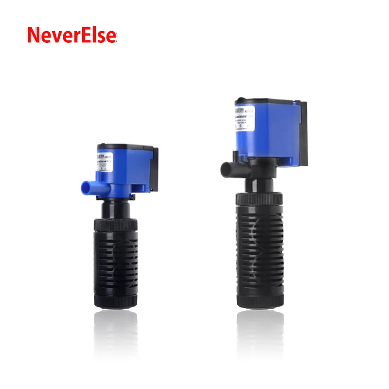 

Aquarium Internal Filter 4W/6W Submersible Pump with Air Hose for Fish Turtle Tank Increase Air Oxygen Filter Sponge Clean Water