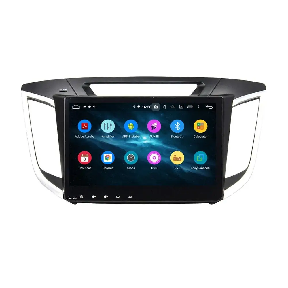 Cheap 4GB RAM Octa Core 10.1" Android 9.0 Car dvd Player for Hyundai IX25 Creta 2014-2016 Radio GPS Bluetooth WIFI USB Mirror-link 1