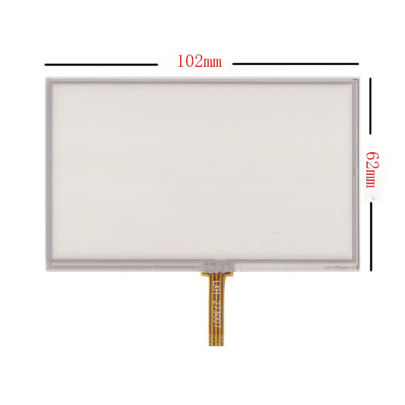 

4.3" 4Wire Resistive Touch Screen Panel Digitizer for Prestigio GeoVision 4900BTFM