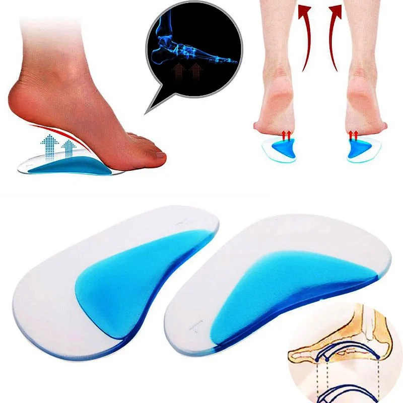 

Hot Worldwide Sale 1 Pair Pro Orthotic Arch Support Insole Flat Foot Corrector Shoe Cushion Insert Free Shipping