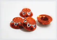 4PCS 17MM Dust Lock Nut Adapter For 1/8 Buggy/Truck WHEEL RC HPI LOSI HB AE MUGEN TEAM C