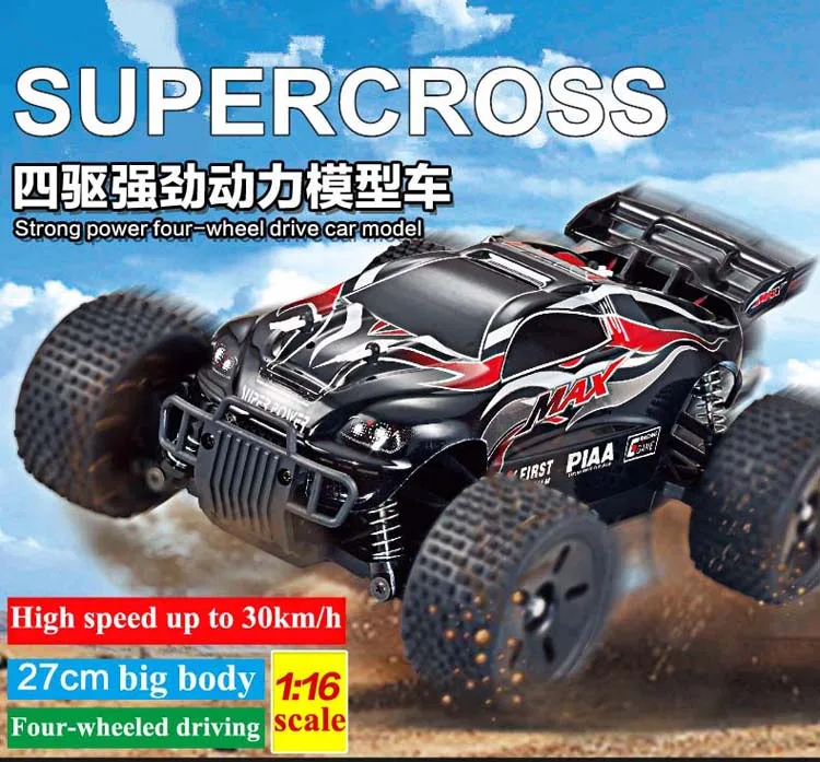 

Remote Control Car 747 RC Car 2.4G 1:16 4WD High Speed Electric Racing Car suspension Model Off Road Truck Childen Toy Gift