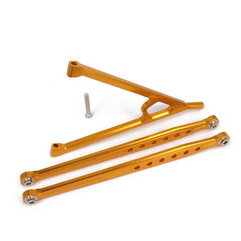 Alloy Aluminum Front Suspension Link Rod + Chassis Linkage Y link 3