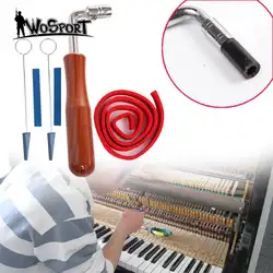 6 шт./компл. Фортепиано Тюнинг Молот ключ рычаг Mute Kit Инструменты музыка-S фортепиано Резина Mute темперамент газа деревянный DIY тюнер набор
