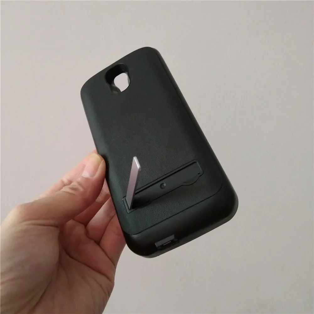 3800 mAh внешнего резервного Батарея задняя зарядное устройство для samsung S4 с