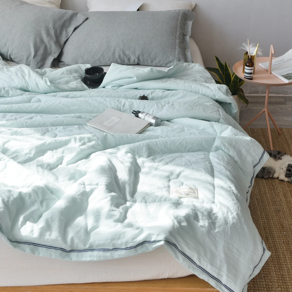 Green Quilted Bedspread Thin Blanket Summer Bedspreads Blanket Summer Bed Spread Queen Size