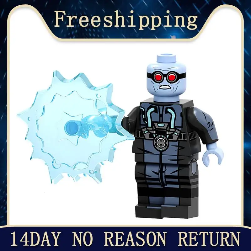 

Single Sale Super Heroes Building Blocks Victor Fires Catwoman Riddler Bricks Action Figures Toys For Children gift PG1623