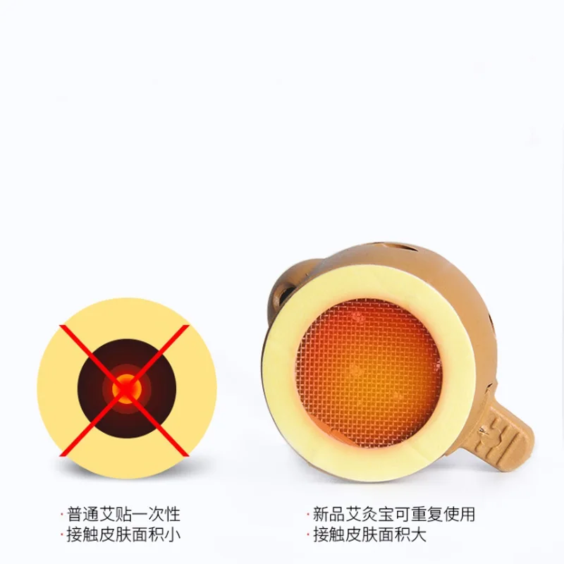Moxa boxes 8 with 100pcs Moxibustion massage moxa and stickers