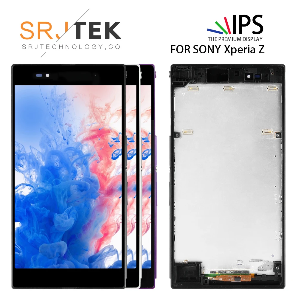 ЖК-дисплей сенсорный экран 5 &quotдля Sony Xperia Z LT36i LT36h LT36 C6603 C6602 C6606 дигитайзер